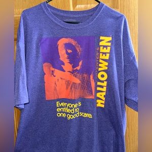 Purple Halloween Michael Myers Shirt